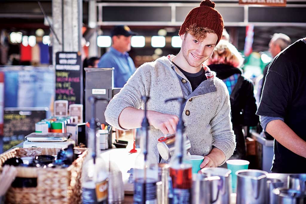 String Bean Alley , Queen Victoria Market, Melbourne, Australia. Image vai Passport