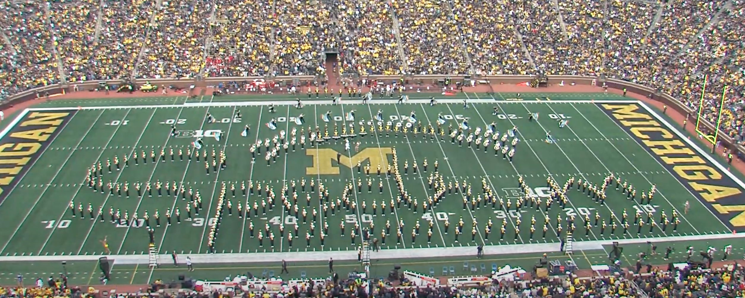 U of M Marching Band Performs in Super Bowl Halftime Show with