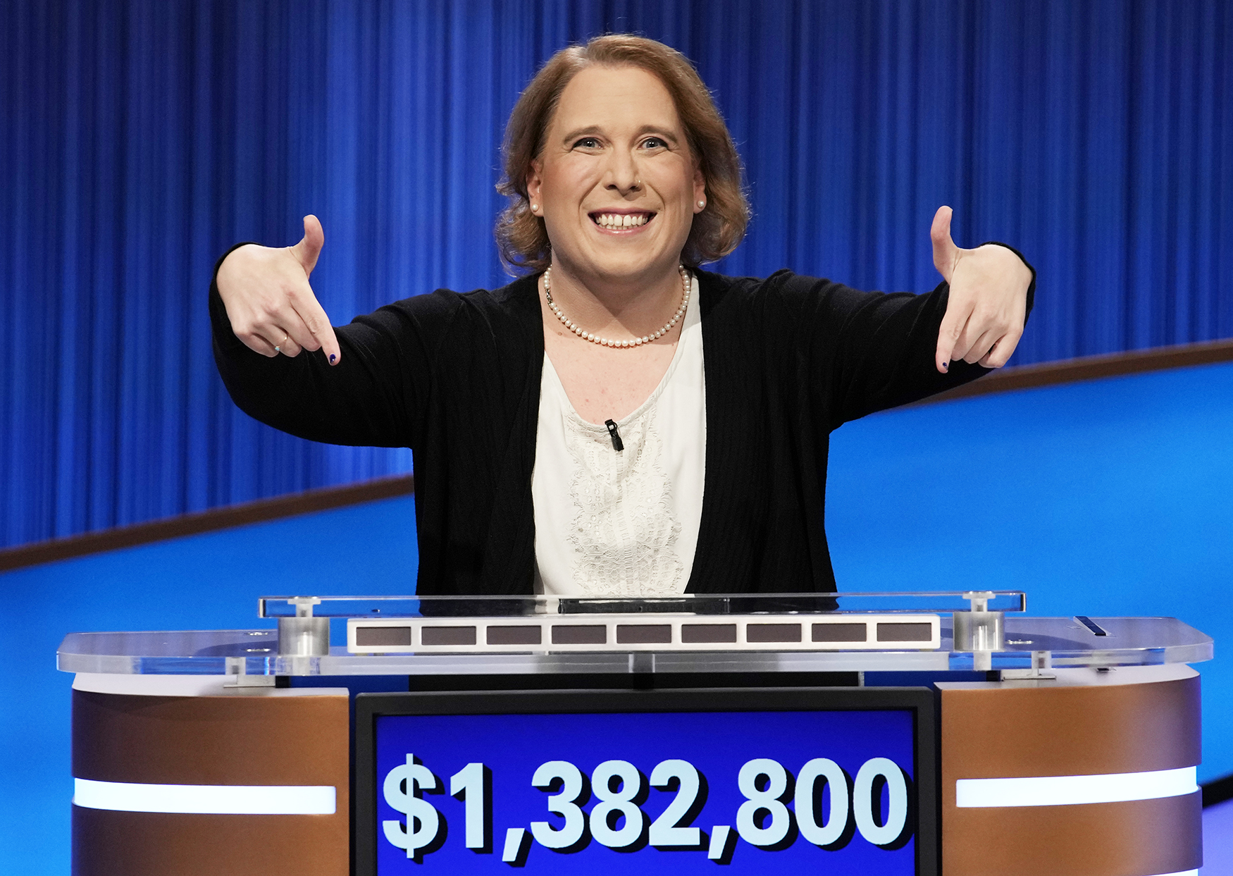 Amy's final winnings in Jeopardy