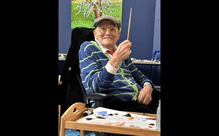 London Exhibition Celebrates The Art of David Hockney